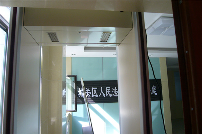 甘肃省一家市级法院采用SMA-800安检门