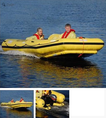 水上救援 电动充气式救援雪橇