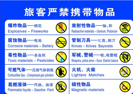 安检门能检出什么东西