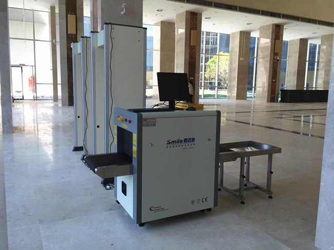 四川绵阳博物馆:SMA-5030A安检机把危险物品拦截门外