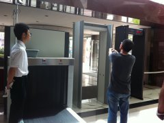 清明节安检门为机场车站安全提供保障